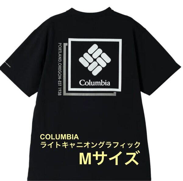 コロンビア 半袖Tシャツ メンズ ライトキャニオングラフィックショートスリーブTシャツ COLUMBIA