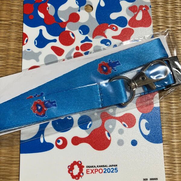 大阪関西万博2025 前期券1枚 未使用 EXPO2025 2025年7月18日まで有効 ミャクミャク ネックストラップ付き