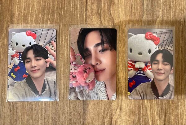 SHINee KEY×ハローキティ POPUP購入特典 トレカ 3種コンプセット