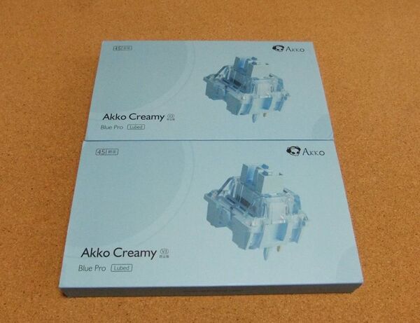 Akko V3 Cream Blue Pro キースイッチ 90個 中古動作品