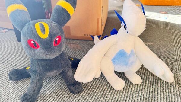 ポケモン ぬいぐるみ ブラッキー レックウザ 2個セット