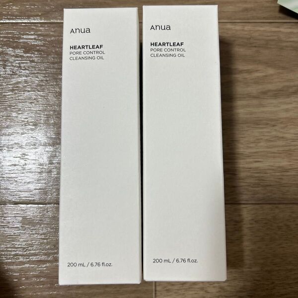 【新品未開封】Anua アヌア ドクダミ ポアコントロール クレンジングオイル 200mL 2本