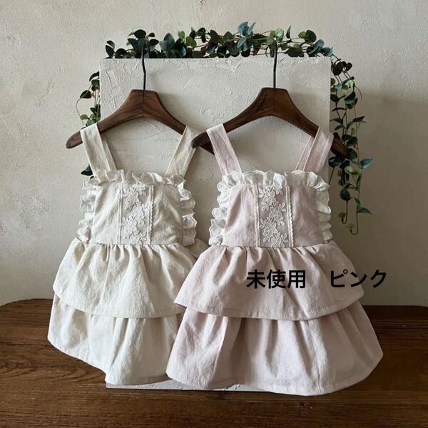 the lala ワンピース ピンク フリル 春服 夏服 未使用