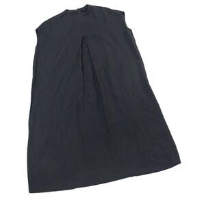 ミズイロインド リネン100% 麻 ゆったり ワンピース