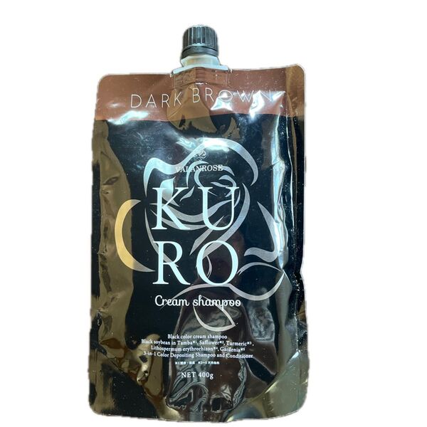 VALANROSE KURO クリームシャンプー ダークブラウン 400g