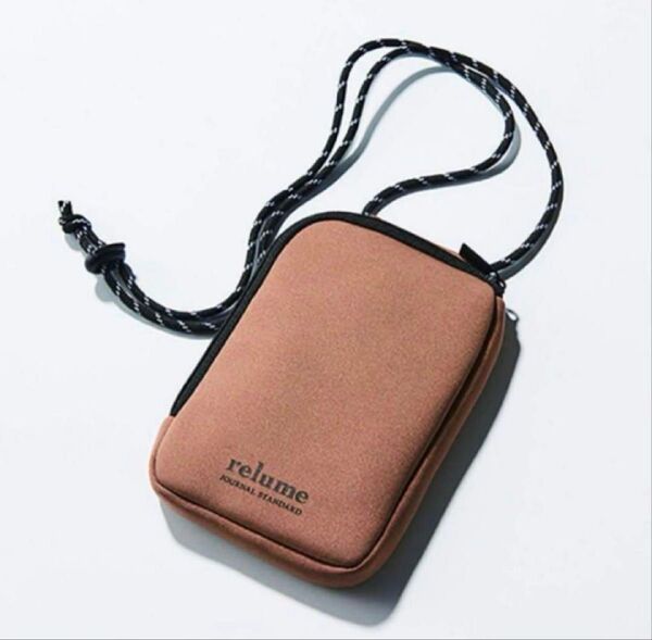 未使用 LEE リー 10月号 付録 relume お散歩 ミニサコッシュ ショルダーバッグ 斜め掛け ポーチ