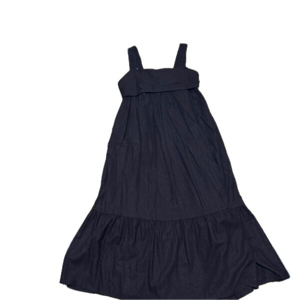 (美品)バックシャン アズールバイマウジー ワンピース AZUL BY MOUSSY アズール バイ 背中可愛い リゾート