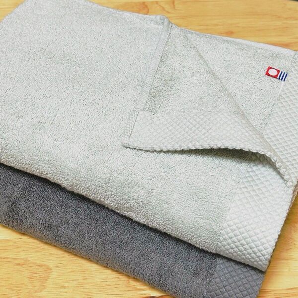 今治タオル バスタオル 2枚 Ciel グレー チャコール タオル