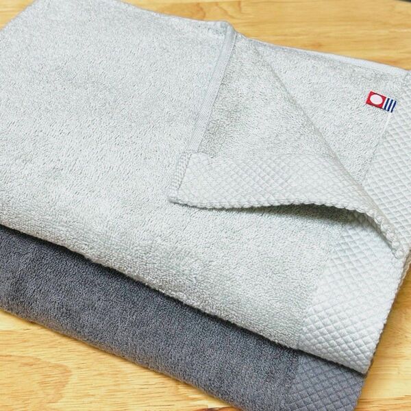 今治タオル バスタオル 2枚 Ciel グレー チャコール タオル