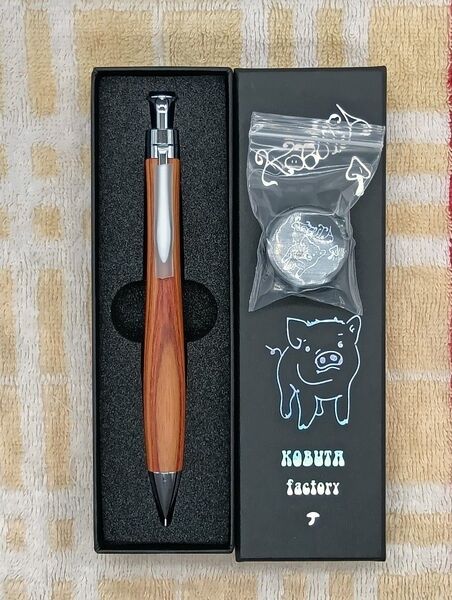 新品 こぶた工房 濃厚チューリップウッド シャープペンシル0.5ミリ
