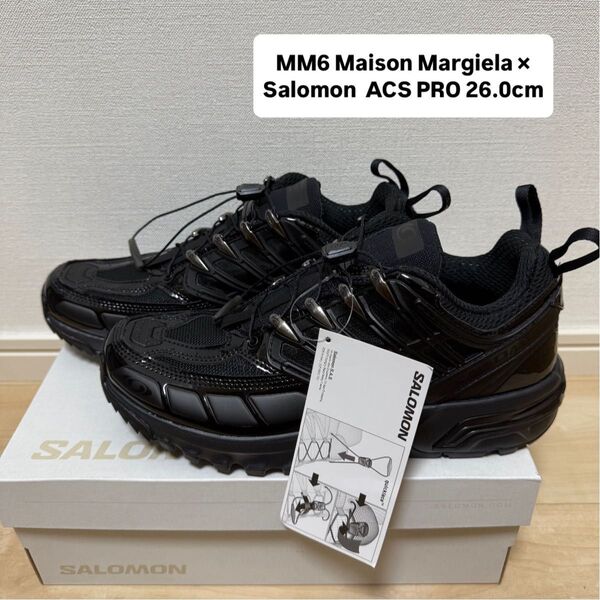 MM6 Maison Margiela × Salomon ACS Pro "Black/Quiet Shade" 26.0cm