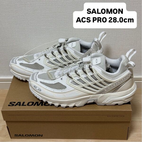 SALOMON サロモン ACS PRO WHITE 28.0cm