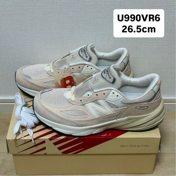 made in USA NEW BALANCE 990v6 U990VR6 26.5cm