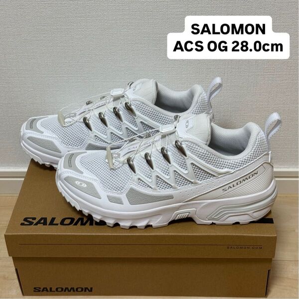 SALOMON サロモン ACS OG WHITE 28.0cm