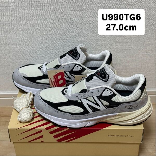 made in USA NEW BALANCE 990v6 U990TG6 27.0cm