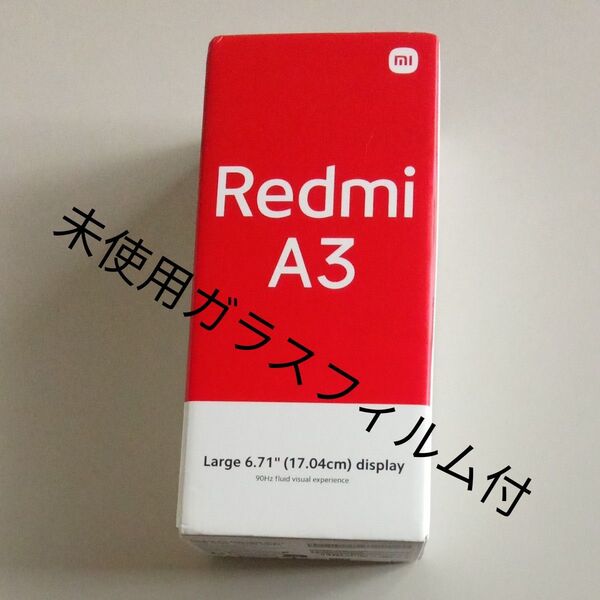 Xiaomi Redmi A3C 4GB + 128GB wSIM可能黒色