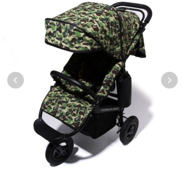 美品BAPE X AIRBUGGY - ABC CAMO STROLLER A BATHING APE ベビーカーエアバギーコラボ