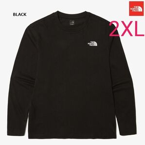 完売! ノースフェイス Tシャツ 長袖 綿100 男女兼用 海外限定 K468D