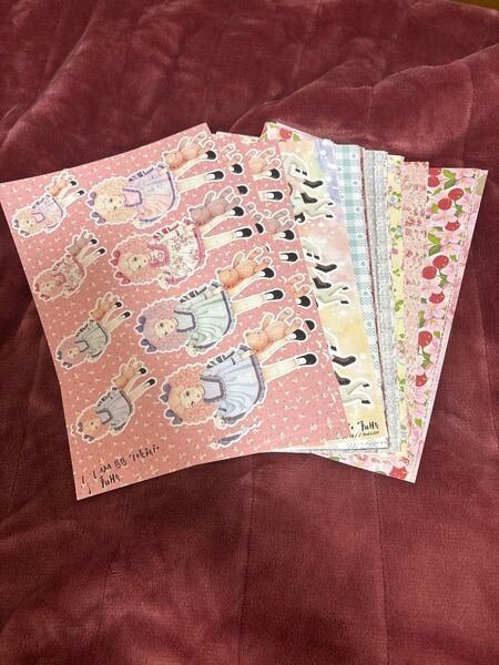 コラージュペーパー コラージュ素材 A4ペーパー コラージュ 素材