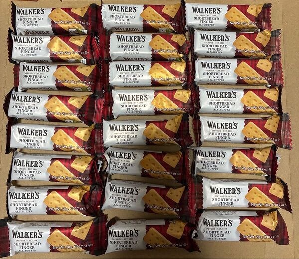 ウォーカー フローパック フィンガー 6袋入x4セット 24袋 ショートブレッド walker's クッキー ウォーカーズ 20g
