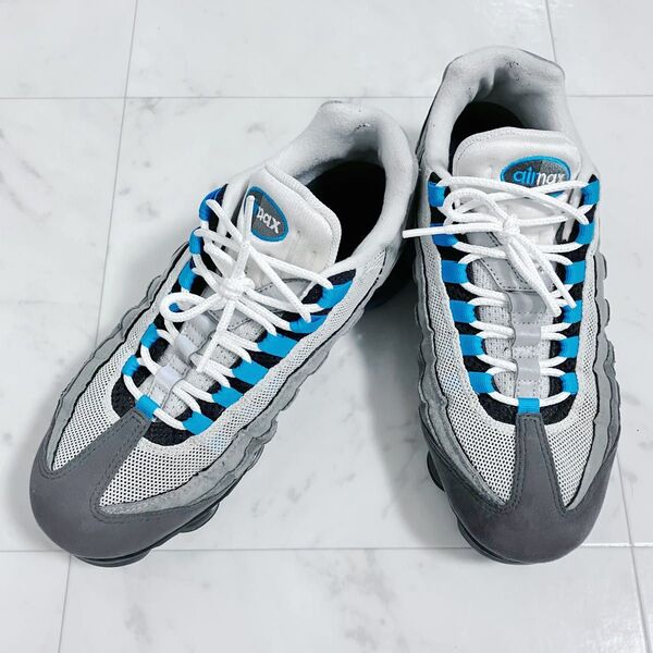 26.5cm Nike Air Vapormax 95 ネオターコイズ ブルー