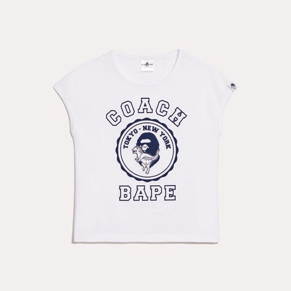 コーチ エイプ コラボ Tシャツ ノースリーブ 完売品 COACH APE M