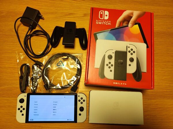 Nintendo Switch 有機ELモデル ホワイト 任天堂 ニンテンドースイッチ 初期化済み