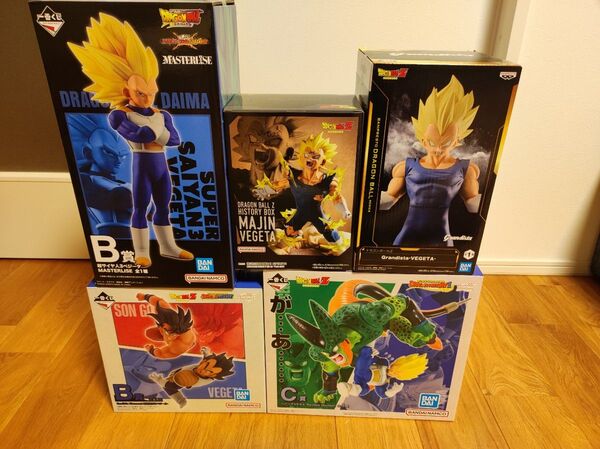 一番くじ ドラゴンボール フィギュア ドラゴンヒストリー ベジータ 超サイヤ人3 オムニバスcross