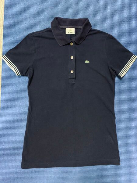 LACOSTE ラコステ ポロシャツ ネイビー レディース