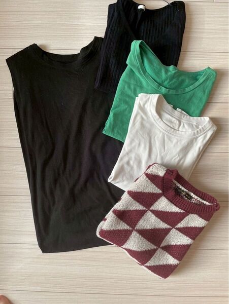 半袖 カットソー Tシャツ スカート ワンピース レディース まとめ売り