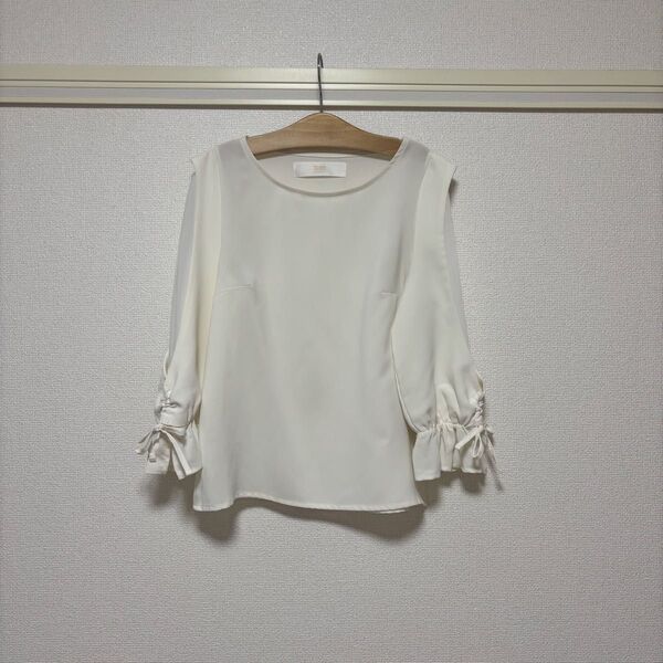 tocco closet 袖シフォン ブラウス トップス