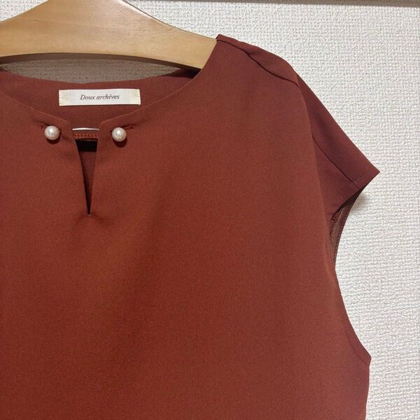 Doux Archives パール ブラウス トップス M