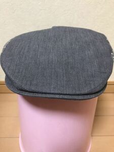  hunting cap cap gray series side . dot pattern 57.5cm