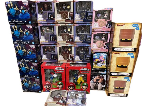 カイドウルームライト 名探偵コナン ドラゴンクエストゴーレム フィギュア他 全25個 フィギュア