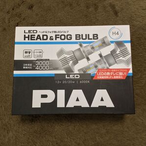 PIAA LEDヘッド&フォグバルブ H4 6000K 新品