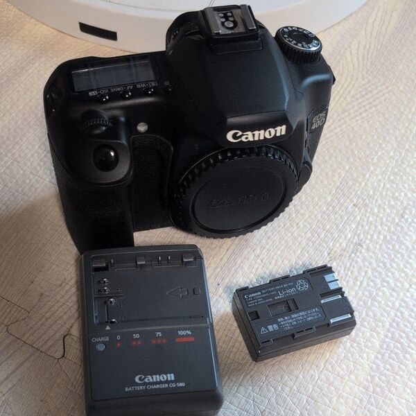 Canon キャノン EOS 40Dデジタル一眼レフカメラ 美品