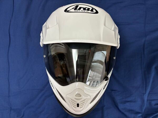Arai Vクロス3 オフロードヘルメット 白 59-60cm