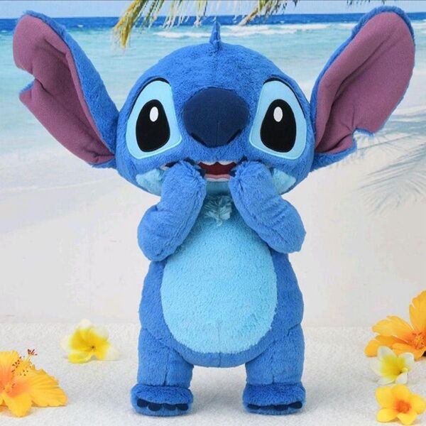 【残り1点】ディズニー ぬいぐるみ スティッチ アミューズメント おどろきVER LLぬいぐるみ