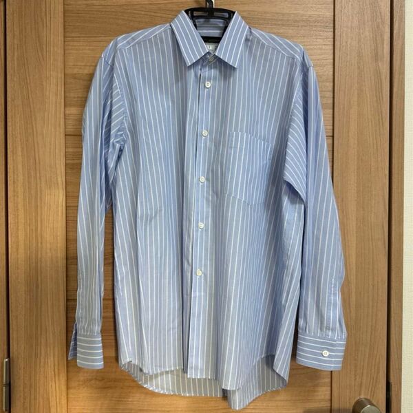 6/20まで【美品】COMME des GARCONS SHIRT (コムデギャルソンシャツ)ストライプ柄シャツ フランス製