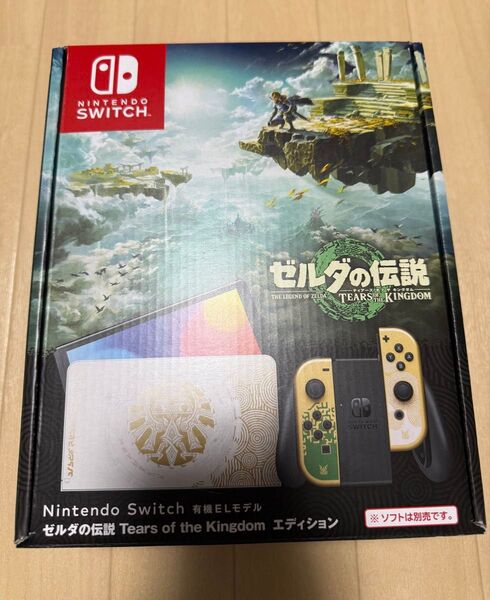 512GB SDカード付き Nintendo Switch 有機ELモデル ゼルダの伝説 ティアーズ オブ キングダムエディション