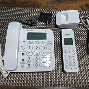Panasonic 電話機 VE-GZ21DL-W 親機、子機セット