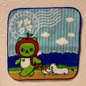 ハンカチ アルクマ 長野 マスコットキャラクター ハンドタオル ミニタオル タオルハンカチ 未使用