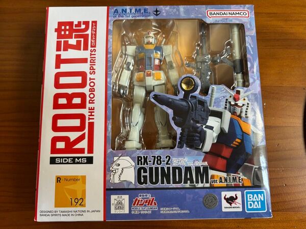 新品未開封 ROBOT魂 『機動戦士ガンダム』 <SIDE MS> RX-78-2 ガンダム ver. A.N.I.M.E.