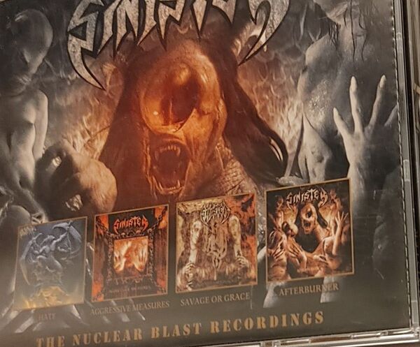 Sinister シニスター 4CD Box デスメタル スラッシュメタル ヘヴィメタル cd Metal 輸入盤CD