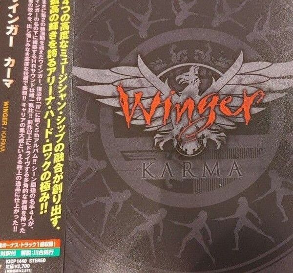 Winger Karma ウィンガー カーマ ヘヴィメタル CD 国内盤 帯付