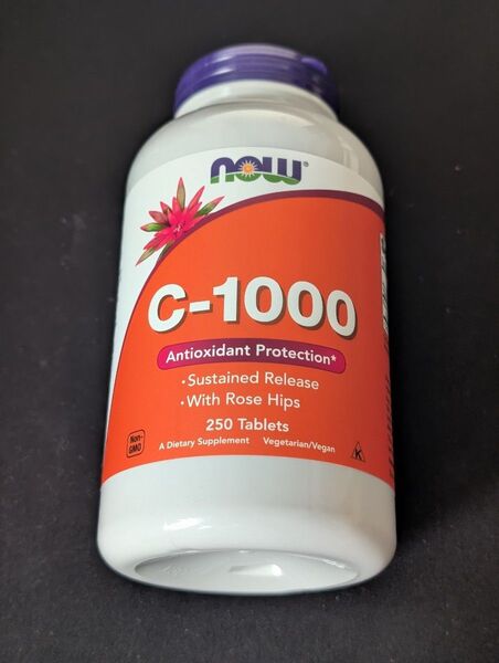 NOW Foods ナウフーズ C-1000 ビタミンC サプリメント 250粒