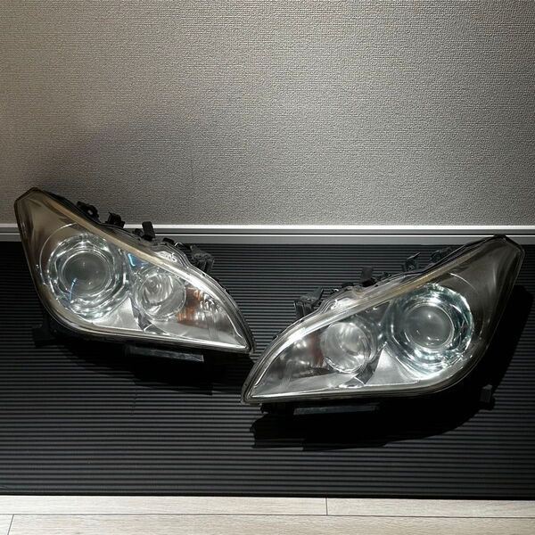 AFS 有り 純正 ヘッドライト y51 フーガ 前期 シーマ 日産 左右セット HID HY51 HGY51 B