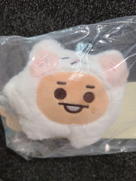 BT21 BABY FLUFFY DOLL KEYRING