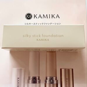KAMIKA カミカ シルキースティックファンデーション ベージュ