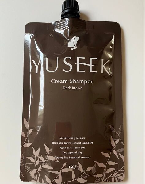 YUSEEK ユーシーク クリームシャンプー ダークブラウン